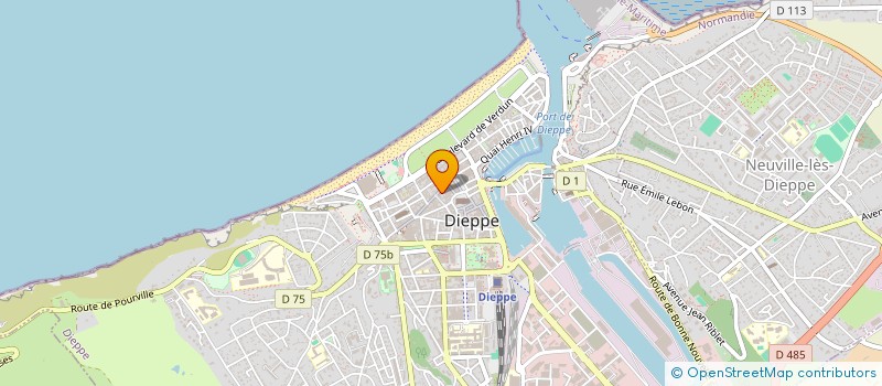 localisation de l'entreprise MONSIEUR CYRIL RIGOLLOT à DIEPPE