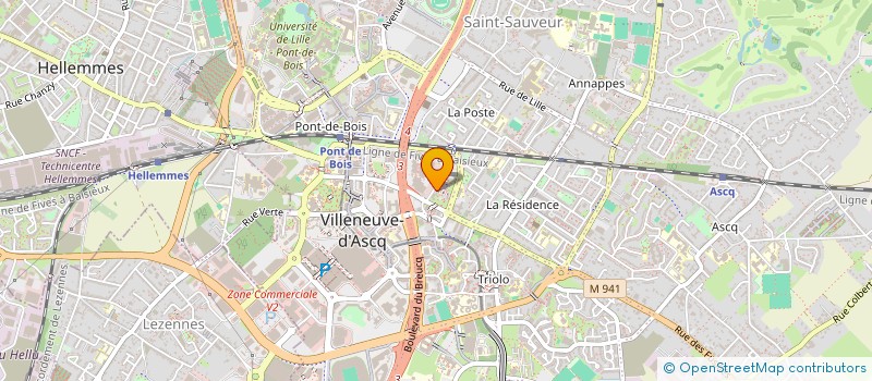 localisation de l'entreprise MONSIEUR CYRIL RIO DA SOUSA à VILLENEUVE-D'ASCQ