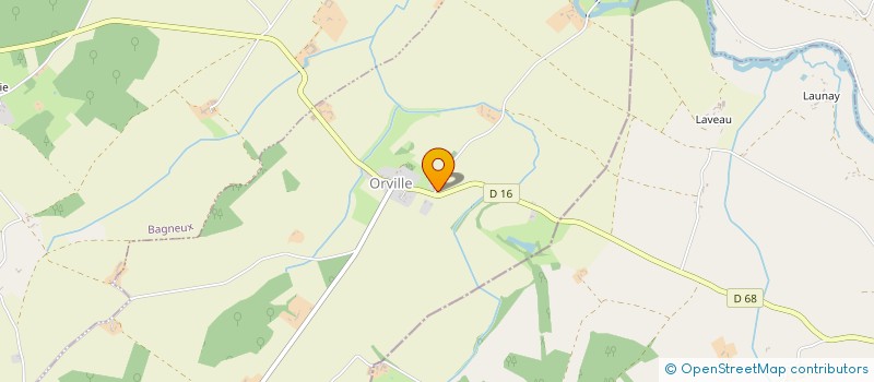 localisation de l'entreprise MONSIEUR CYRIL RIVAT à ORVILLE