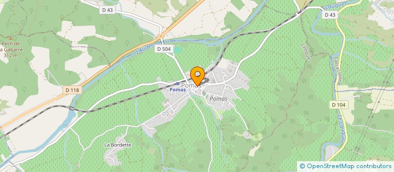 localisation de l'entreprise MONSIEUR CYRIL ROBERT  POMAS