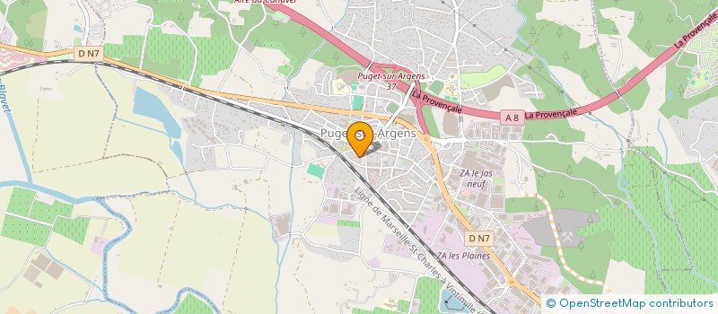 localisation de l'entreprise MONSIEUR CYRIL ROCHE à PUGET-SUR-ARGENS