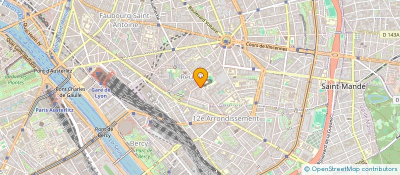 localisation de l'entreprise MONSIEUR CYRIL RODAS  PARIS