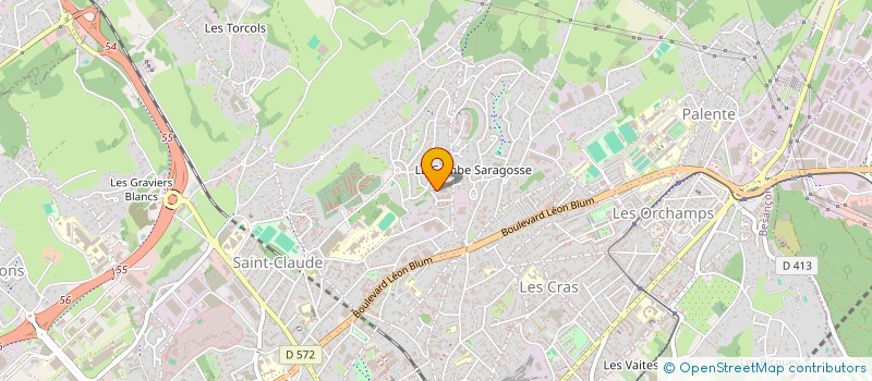 localisation de l'entreprise MONSIEUR CYRIL ROMAIN  BESANCON