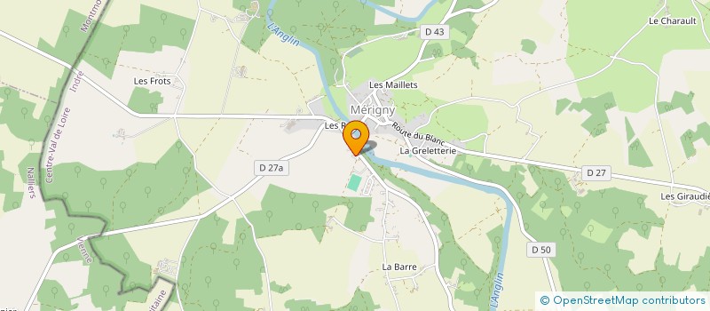 localisation de l'entreprise MONSIEUR CYRIL RONDELOT à MERIGNY