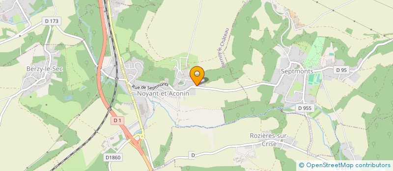 localisation de l'entreprise MONSIEUR CYRIL RONDIA  BUZANCY