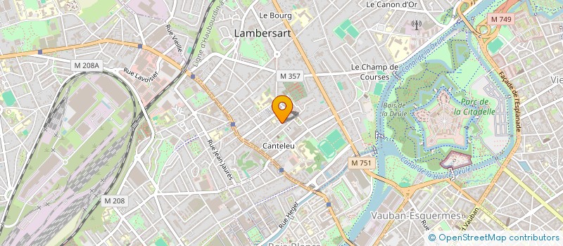 localisation de l'entreprise MONSIEUR CYRIL ROQUES à LAMBERSART