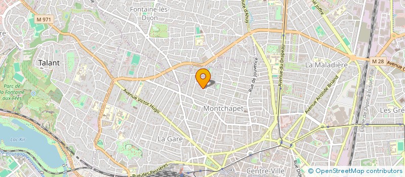 localisation de l'entreprise MONSIEUR CYRIL ROSSE  DIJON