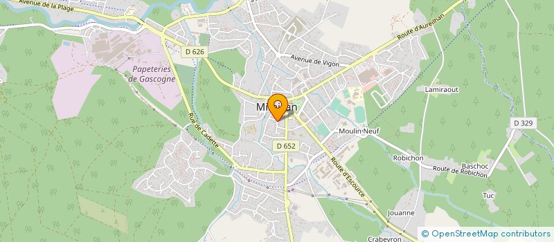 localisation de l'entreprise MONSIEUR CYRIL ROTA  MIMIZAN