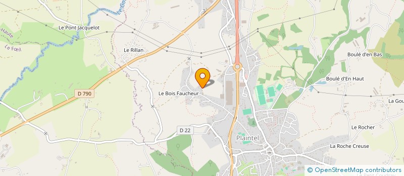 localisation de l'entreprise MONSIEUR CYRIL ROUAULT à PLAINTEL