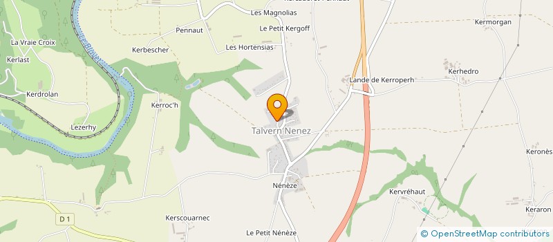 localisation de l'entreprise MONSIEUR CYRIL ROUILLON à PLUMELIAU-BIEUZY