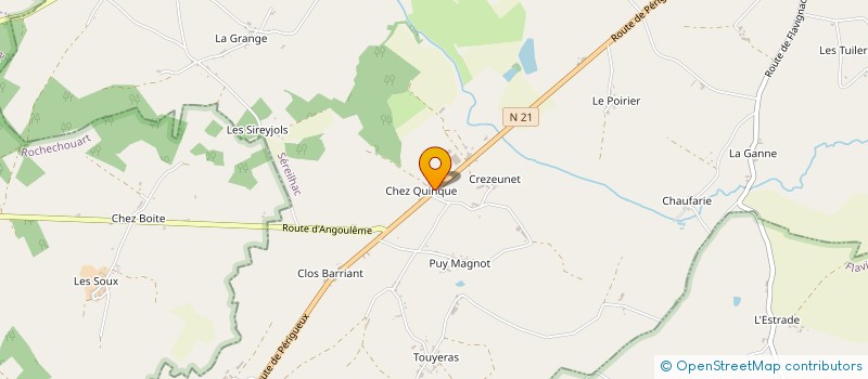 localisation de l'entreprise MONSIEUR CYRIL ROULET à SEREILHAC