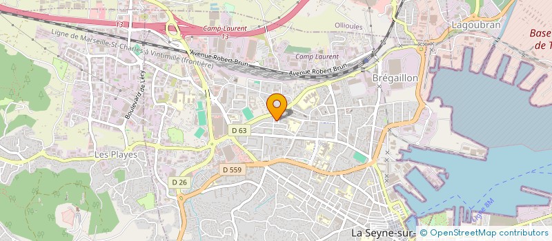 localisation de l'entreprise MONSIEUR CYRIL ROUSSET à LA SEYNE-SUR-MER