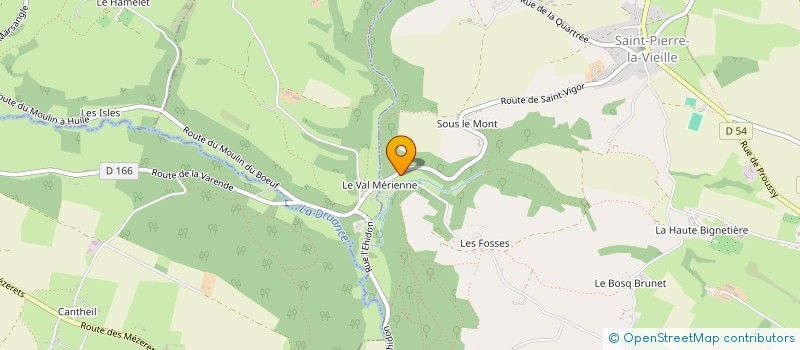 localisation de l'entreprise MONSIEUR CYRIL ROUX  CONDE-EN-NORMANDIE