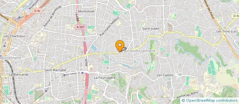 localisation de l'entreprise MONSIEUR CYRIL ROY à MARSEILLE