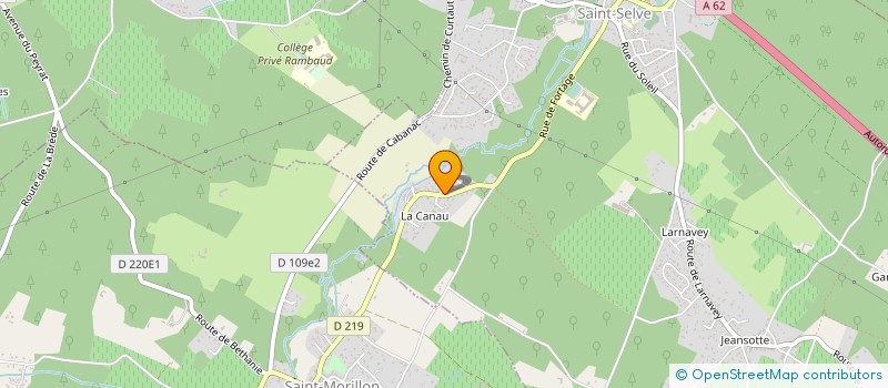 localisation de l'entreprise MONSIEUR CYRIL ROYER  SAINT-SELVE