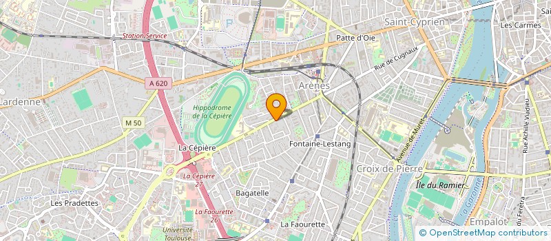 localisation de l'entreprise MONSIEUR CYRIL RUBATTO à TOULOUSE