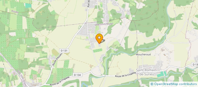 localisation de l'entreprise MONSIEUR CYRIL RUBY  VILLE-SOUS-ANJOU