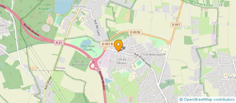 localisation de l'entreprise MONSIEUR CYRIL SAJKIEWICZ  SOMAIN