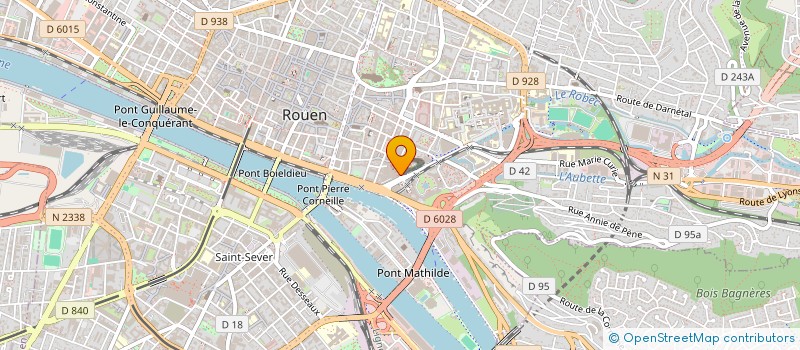 localisation de l'entreprise MONSIEUR CYRIL SAULNIER à ROUEN