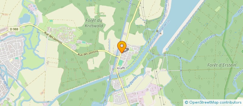 localisation de l'entreprise MONSIEUR CYRIL SCHERLE  ERSTEIN