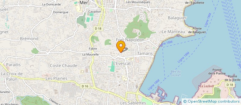 localisation de l'entreprise MONSIEUR CYRIL SCHMITT  LA SEYNE-SUR-MER