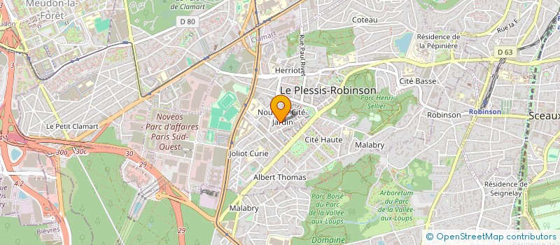 localisation de l'entreprise MONSIEUR CYRIL SEMENOFF-TIAN--CHANSKY à LE PLESSIS-ROBINSON