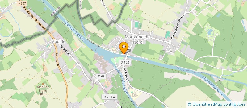 localisation de l'entreprise MONSIEUR CYRIL SIROP  MORTAGNE-DU-NORD