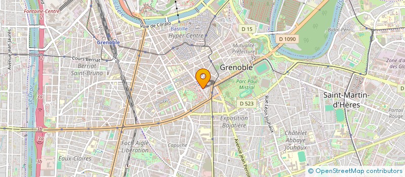 localisation de l'entreprise MONSIEUR CYRIL SLOTWINSKI à GRENOBLE