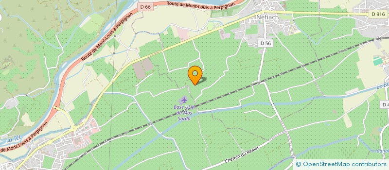 localisation de l'entreprise MONSIEUR CYRIL SOLERE  NEFIACH