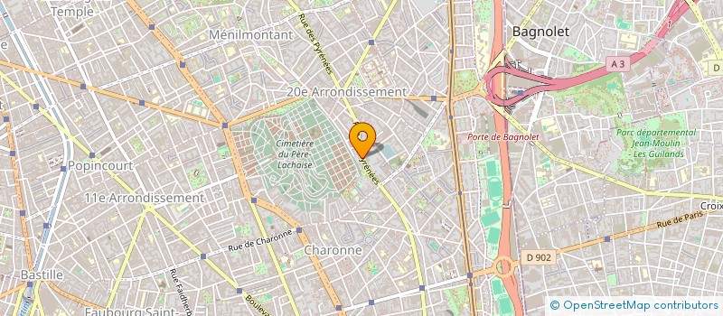 localisation de l'entreprise MONSIEUR CYRIL STEPHAN  PARIS