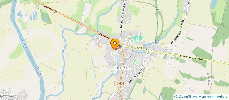 localisation de l'entreprise MONSIEUR CYRIL STIER  CHAUSSIN