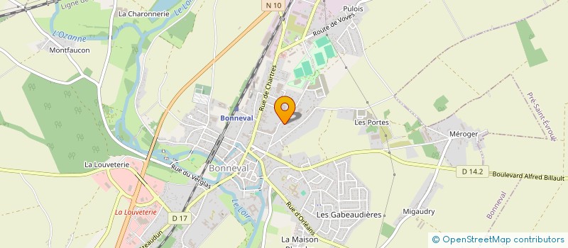 localisation de l'entreprise MONSIEUR CYRIL STOCKETTI  BONNEVAL