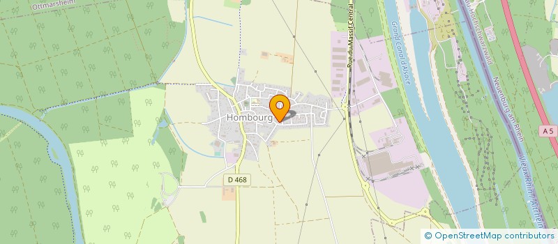 localisation de l'entreprise MONSIEUR CYRIL STURCHLER  HOMBOURG