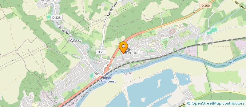 localisation de l'entreprise MONSIEUR CYRIL TAICH  BRENOUILLE