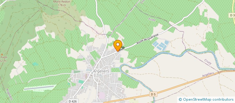 localisation de l'entreprise MONSIEUR CYRIL TAKTOUK  ARGELIERS