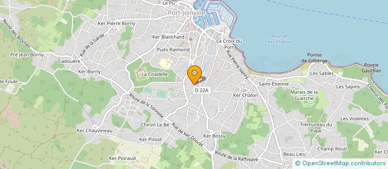 localisation de l'entreprise MONSIEUR CYRIL TARAUD à L'ILE-D'YEU