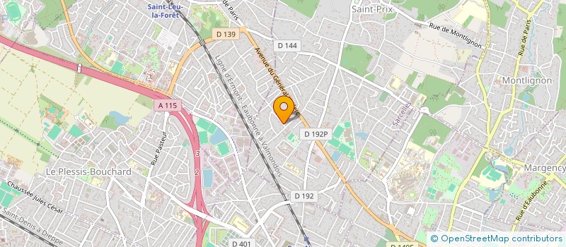 localisation de l'entreprise MONSIEUR CYRIL TCHATCHOUANG OTCHOUANG  SAINT-PRIX