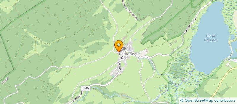 localisation de l'entreprise MONSIEUR CYRIL TERRAZ  REMORAY-BOUJEONS