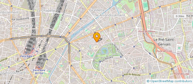 localisation de l'entreprise MONSIEUR CYRIL THIRIET  PARIS