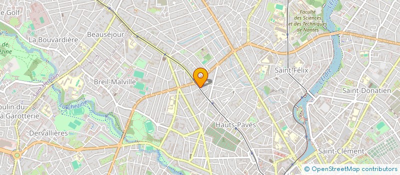 localisation de l'entreprise MONSIEUR CYRIL THISSERANT à NANTES