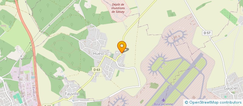 localisation de l'entreprise MONSIEUR CYRIL THUISSARD  HUEST