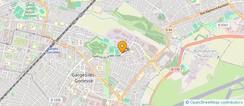 localisation de l'entreprise MONSIEUR CYRIL TIGHERMINE  GARGES-LES-GONESSE