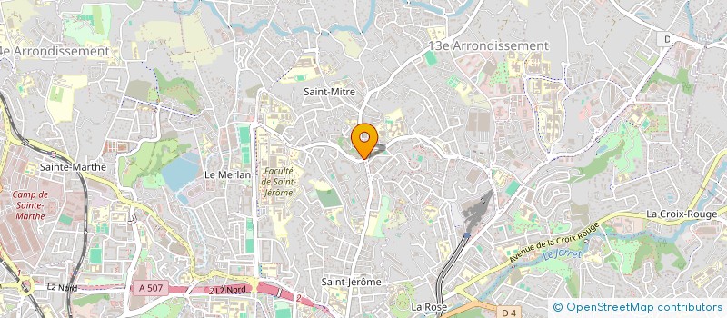 localisation de l'entreprise MONSIEUR CYRIL TOUBI  MARSEILLE