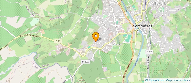 localisation de l'entreprise MONSIEUR CYRIL TRINQUIER  SOMMIERES