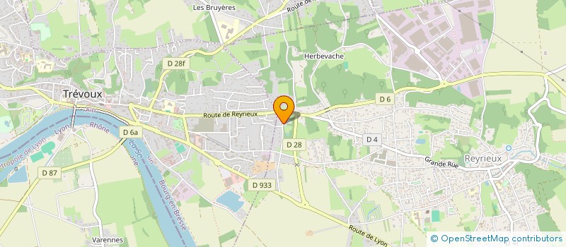 localisation de l'entreprise MONSIEUR CYRIL TROLAT à REYRIEUX