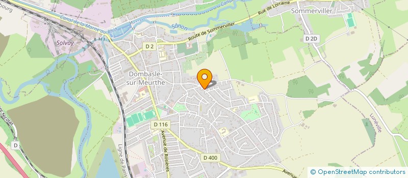 localisation de l'entreprise MONSIEUR CYRIL TURLA à DOMBASLE-SUR-MEURTHE