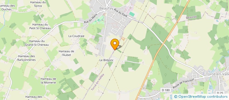 localisation de l'entreprise MONSIEUR CYRIL UGUEN à TORCE-EN-VALLEE