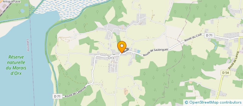 localisation de l'entreprise MONSIEUR CYRIL VALIN  ORX