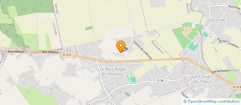 localisation de l'entreprise MONSIEUR CYRIL VANHEULE  BOSROUMOIS