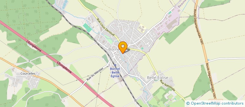 localisation de l'entreprise MONSIEUR CYRIL VERMONT  LABOISSIERE-EN-THELLE